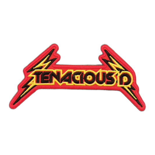 Tenacious D Aufnäher Logo Patch - Heavy Metal Comedy Kult Band