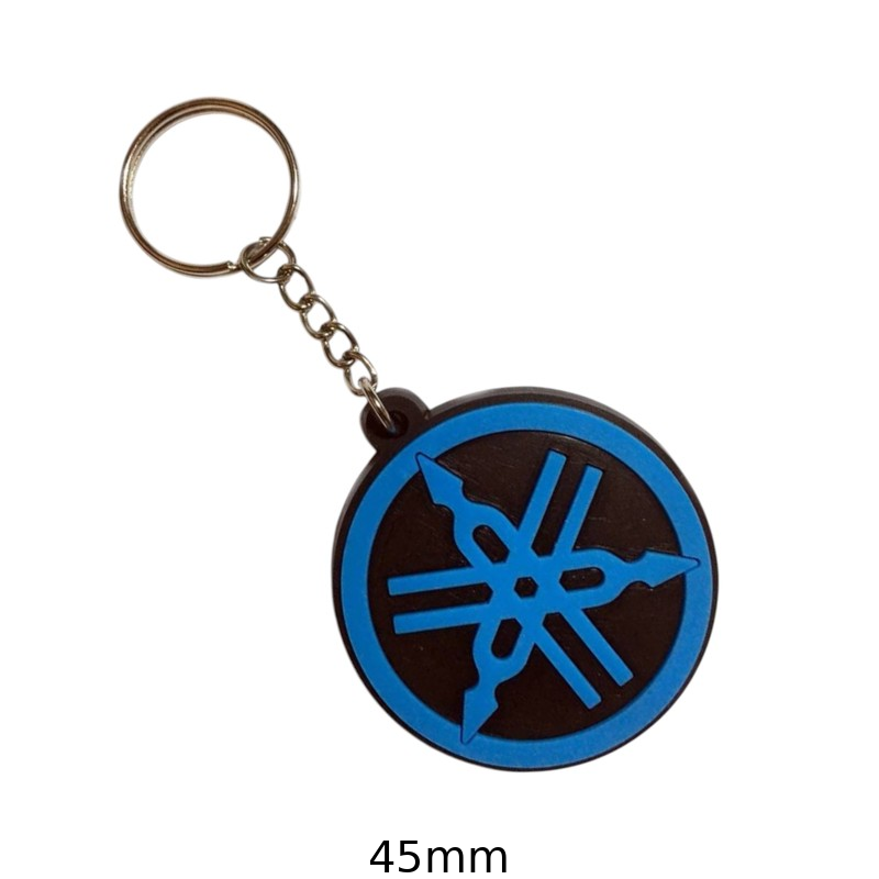 Yamaha Logo Keychain for Motorcycle Enthusiasts