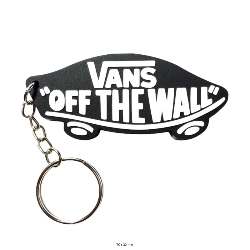 Vans 'Off The Wall' Skateboard Keychain
