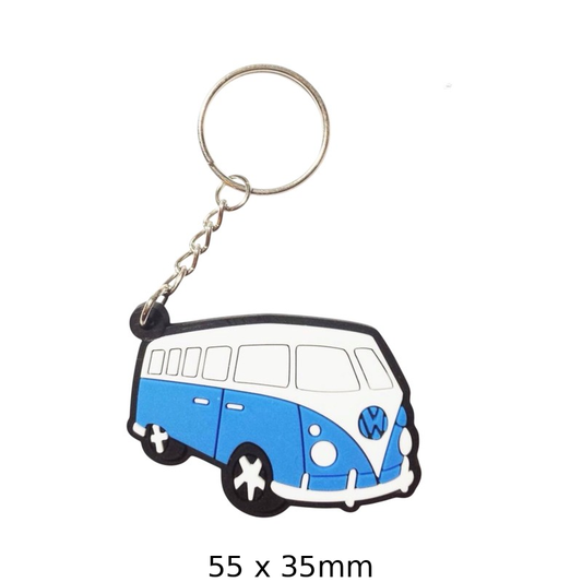 VW Bus Keychain - Retro Van Design