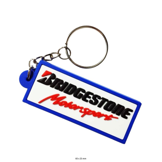 Bridgestone Motorsport Keychain | Durable Racing Design