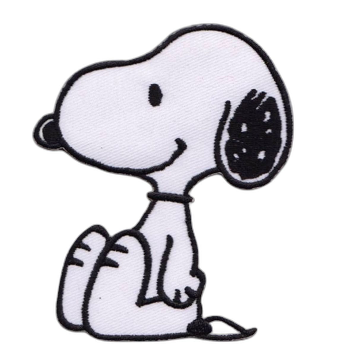 Snoopy Iron-On Patch - Vintage Embroidered Cartoon Patch
