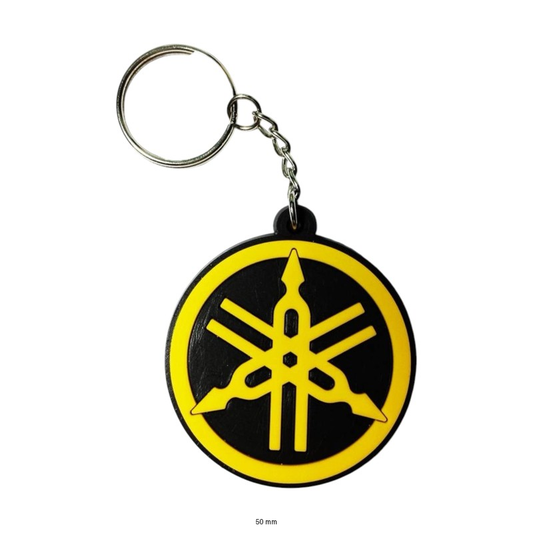 Yamaha Logo Keychain | Stylish Accessory for Motorcycle Fans
