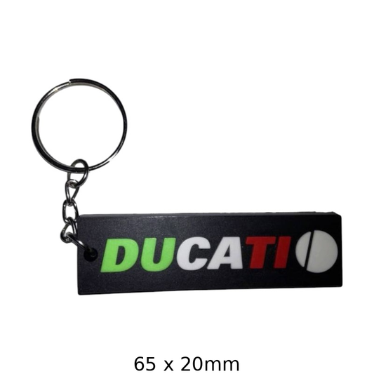 Ducati Logo Keychain - Stylish Motorcycle Keyring