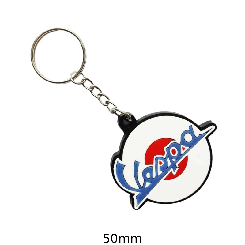 Vespa Logo Keychain Stylish Scooter Accessory