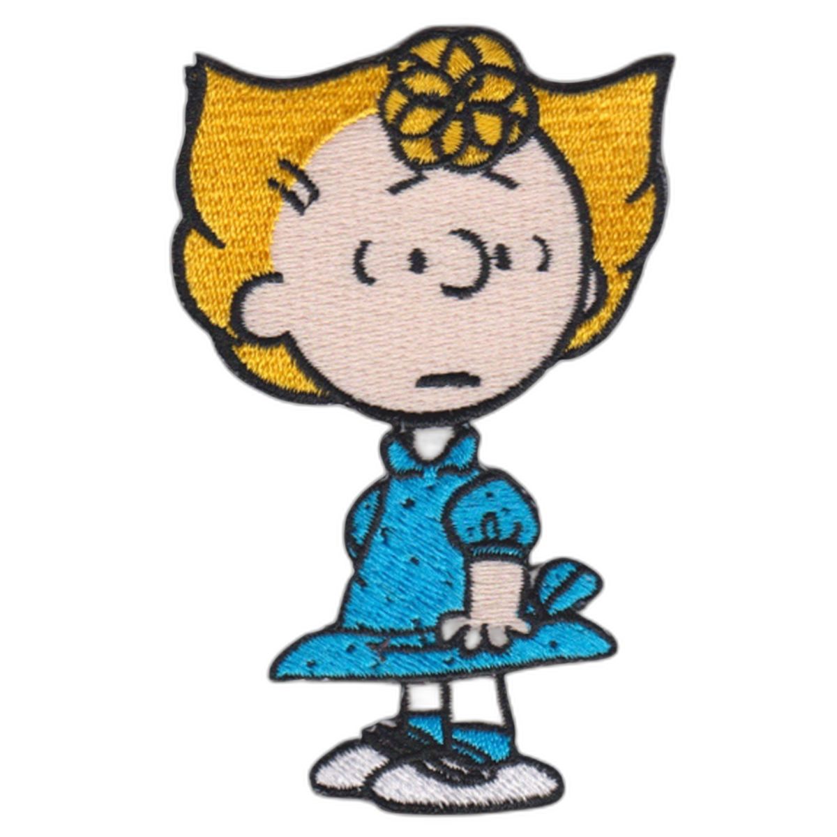 Sally Brown Iron-On Patch - Embroidered Peanuts Character