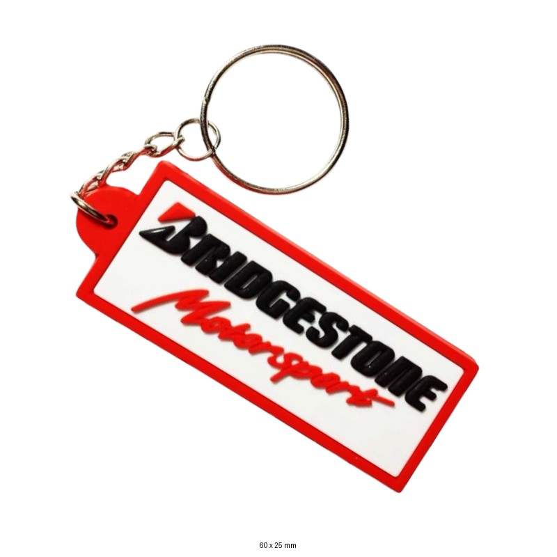Bridgestone Motorsport Keychain | Durable & Stylish