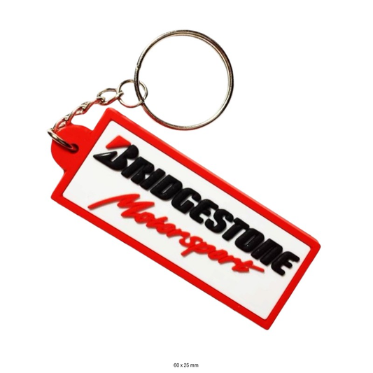 Bridgestone Motorsport Keychain | Durable & Stylish