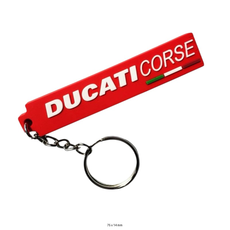 Ducati Corse Keychain - Premium Motorcycle Accessory