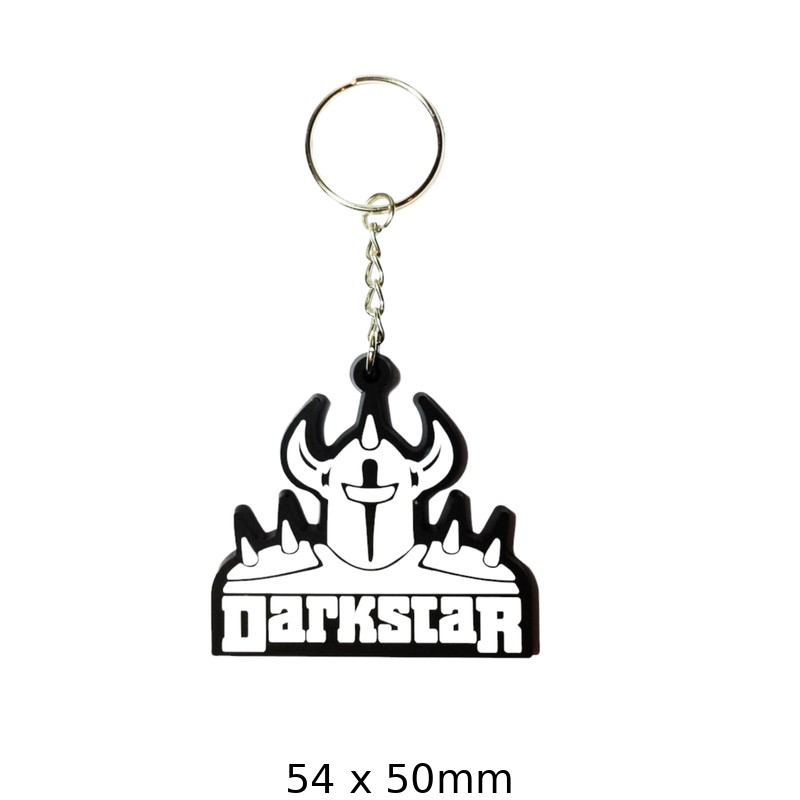 Darkstar Skateboarding Keychain - Unique Logo Design