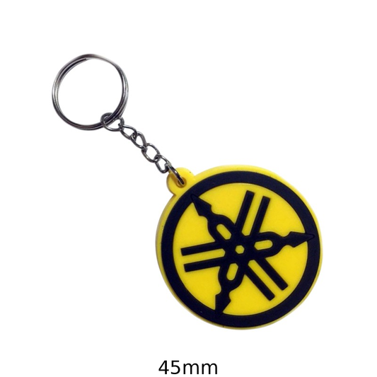 Yamaha Logo Keychain - Durable Motorcycle Keyring