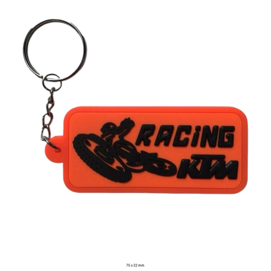 KTM Racing Motorcycle Keychain - Stylish Accessory