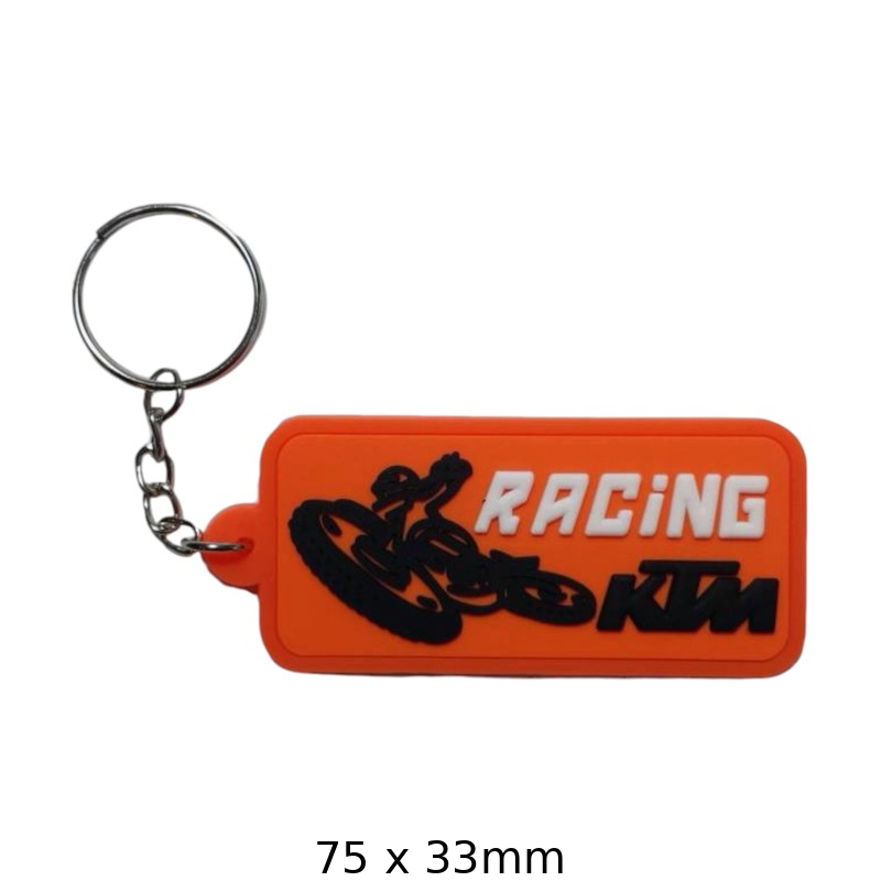 KTM Racing Keychain for Motorcycle Lovers