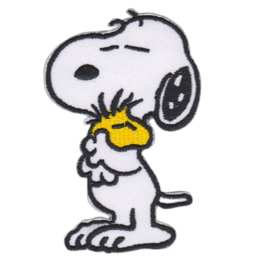 Snoopy and Woodstock Iron-On Patch for Peanuts Fans
