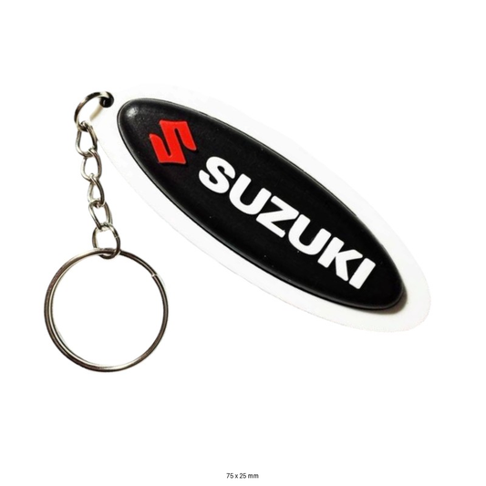 Suzuki Keychain with Logo | Durable & Stylish Motorcycle Accessory