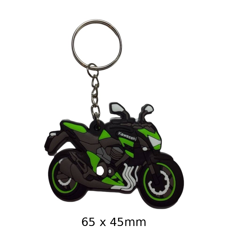Kawasaki Motorcycle Keychain - Stylish Accessory