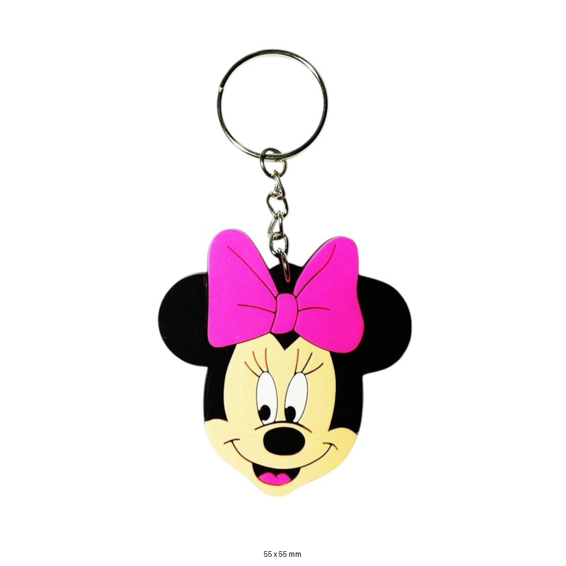 Minnie Mouse Keychain | Cute Disney Accessory for Cartoon Fans