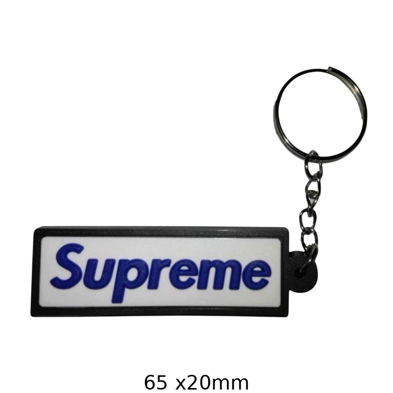 Supreme Style Keychain - Streetwear Keyring Accessory