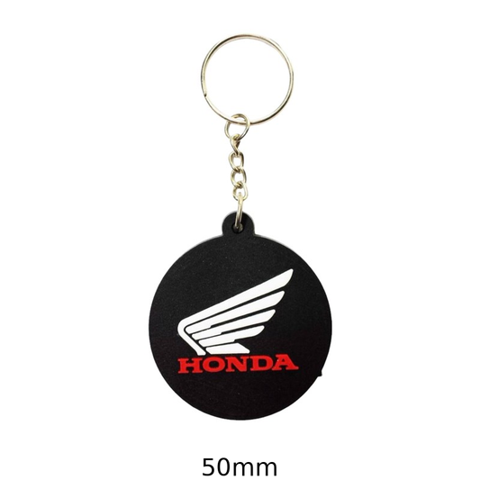 Honda Logo Keychain - Lightweight Keyring for Motorcycle Fans
