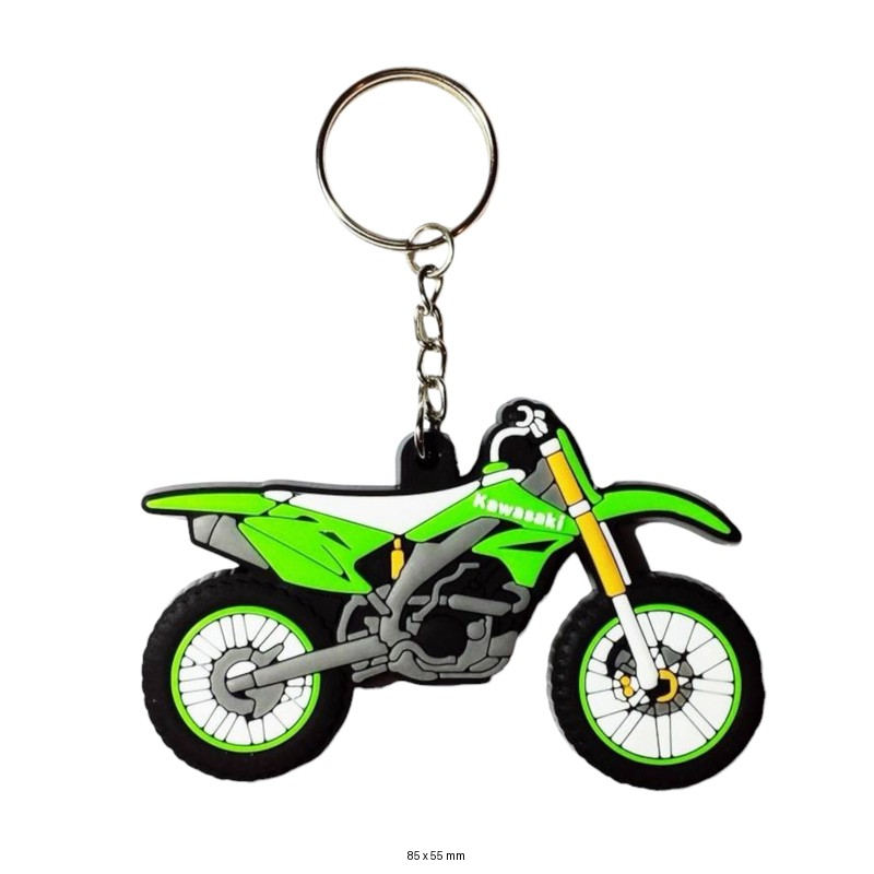 Kawasaki Motorcycle Keychain | Biker Gift for Ninja & Motocross Fans