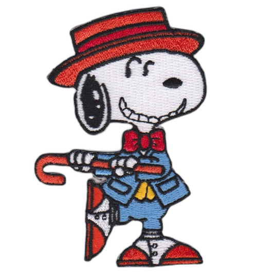 Snoopy Dancing Iron-On Patch Gentlemen Style