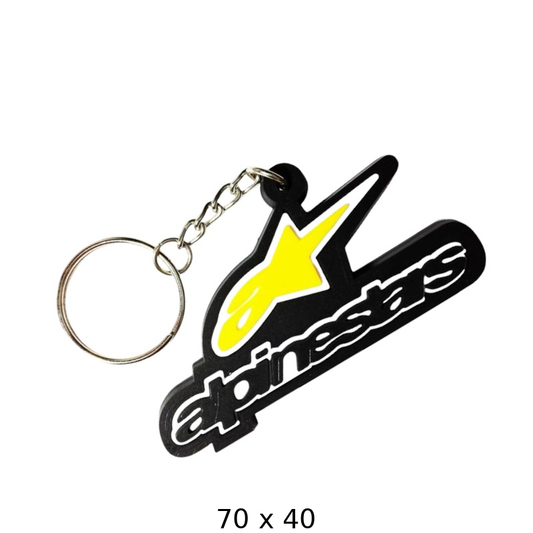 Alpinestars Logo Keychain for Bikers