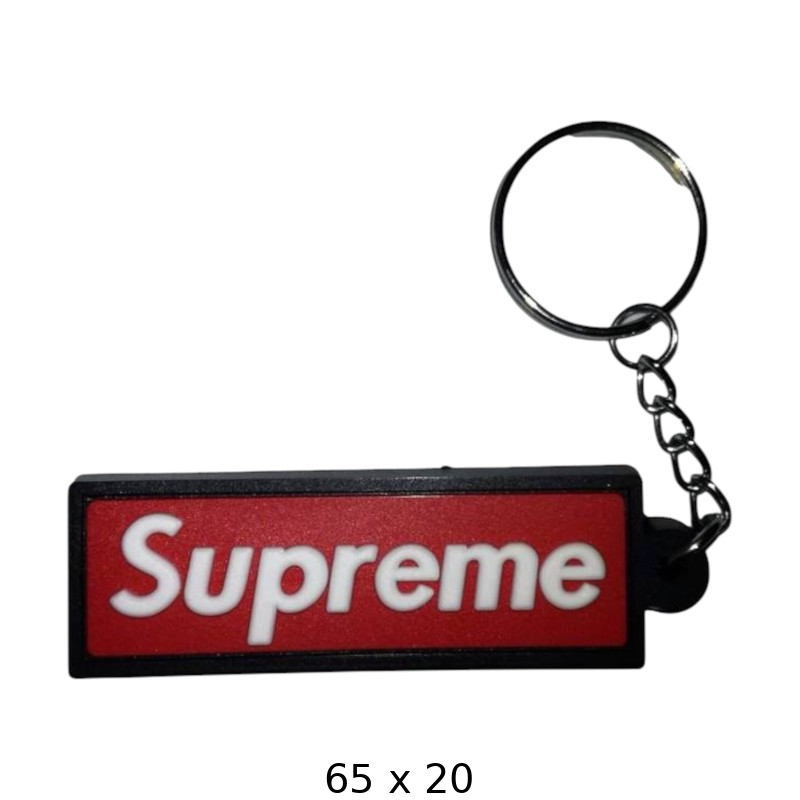 Supreme Keychain - Iconic Fashion Logo