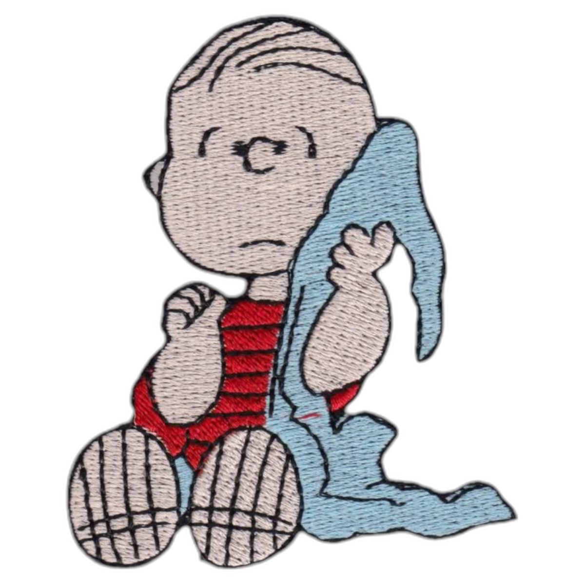 Peanuts Linus Van Pelt Iron-On Patch | Embroidered Fan Patch