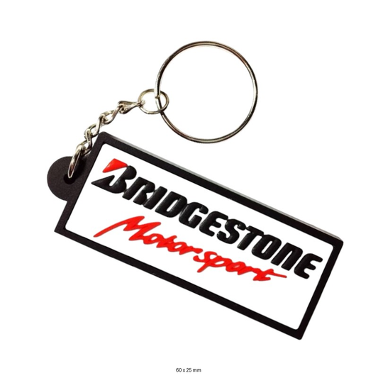 Bridgestone Motorsport Keychain | Premium Auto Accessory