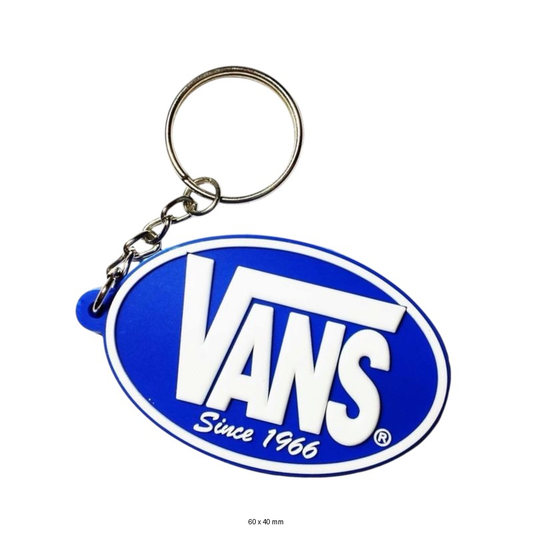 Vans Logo Keychain | Classic Blue Design Since 1966