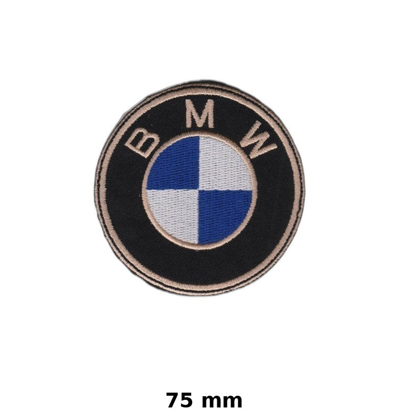 BMW Logo Embroidered Patch 75mm