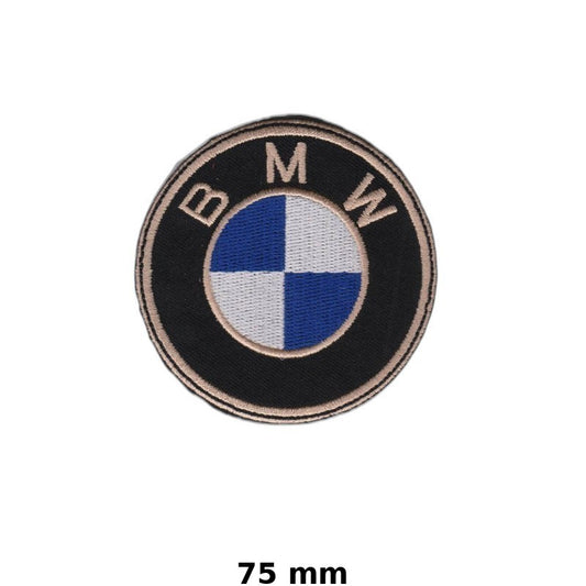 BMW Logo Embroidered Patch 75mm