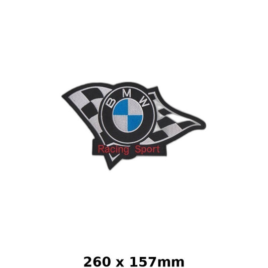 BMW Big Racing Sport Iron-On Patch 260x157mm