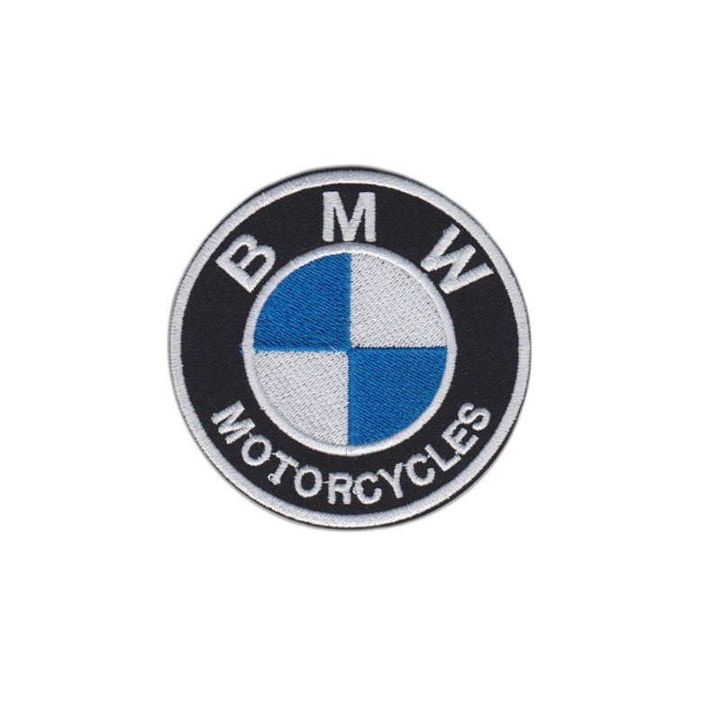 BMW Motorcycles Embroidered Iron-On Patch
