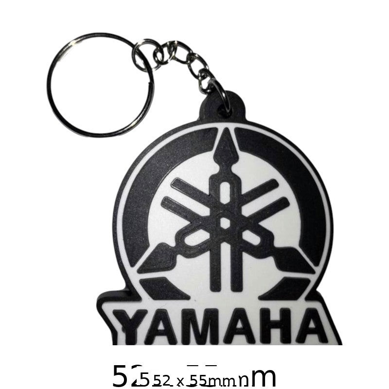 Yamaha Logo Keychain - Durable Motorcycle Keyring