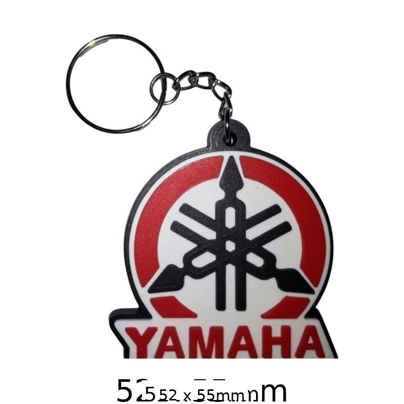 Yamaha Logo Keychain - Durable Motorcycle Keyring