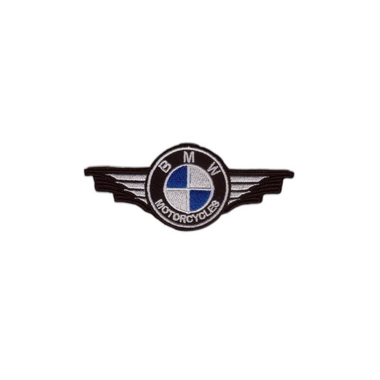 BMW Motorcycles Embroidered Iron-On Patch