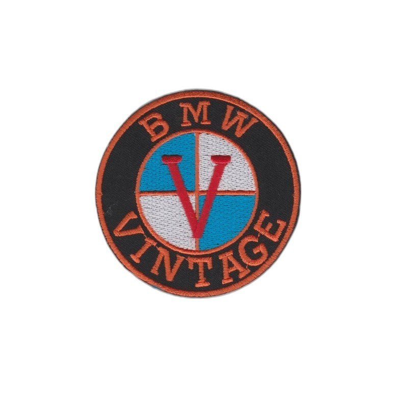 BMW Vintage Iron-On Patch 75mm | Embroidered Patch