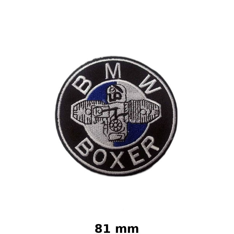 BMW Boxer Engine Iron-On Embroidered Patch